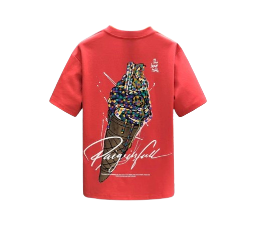 ice cream print tee