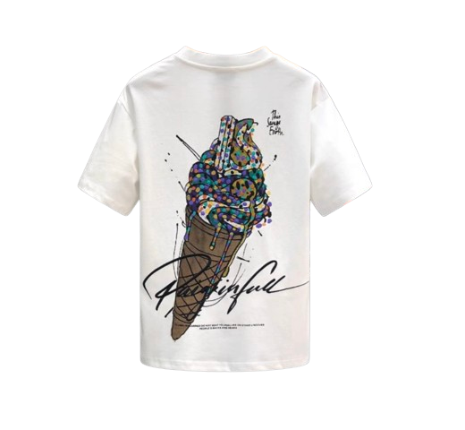 ice cream print tee